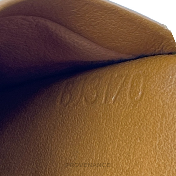 🔴 Louis Vuitton Long Wallet - Nomade Caramel Leather - Picture 9 of 9